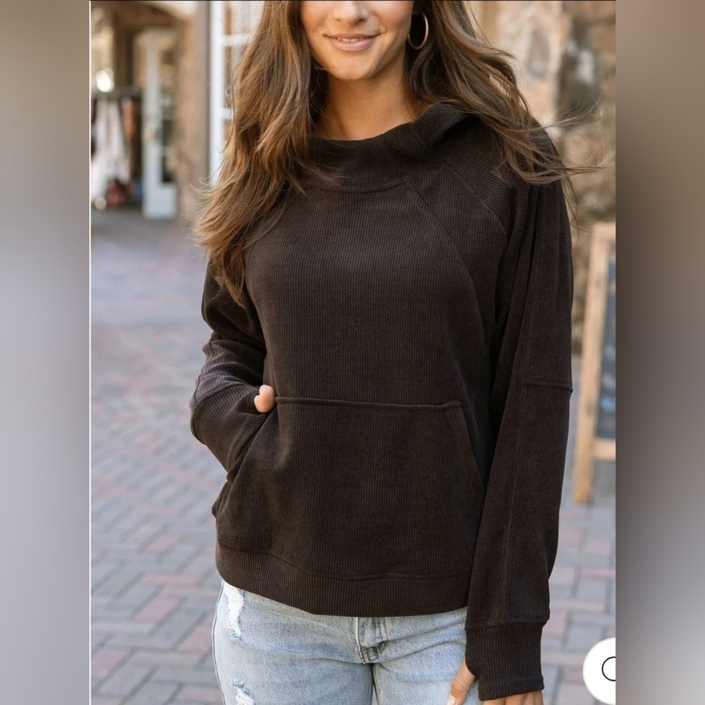 Grace & Lace Corded Hoodie